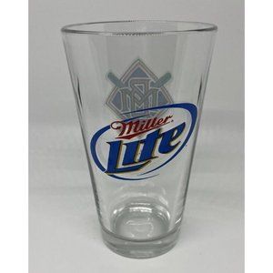 Miller Lite Major League Baseball, MLB Bats Logo 1994-1999 Beer Pint Glass